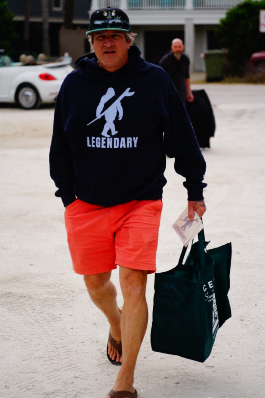 LEGENDARY Bigfoot Surf Hoodie – “It Lives Within” Premium Pullover