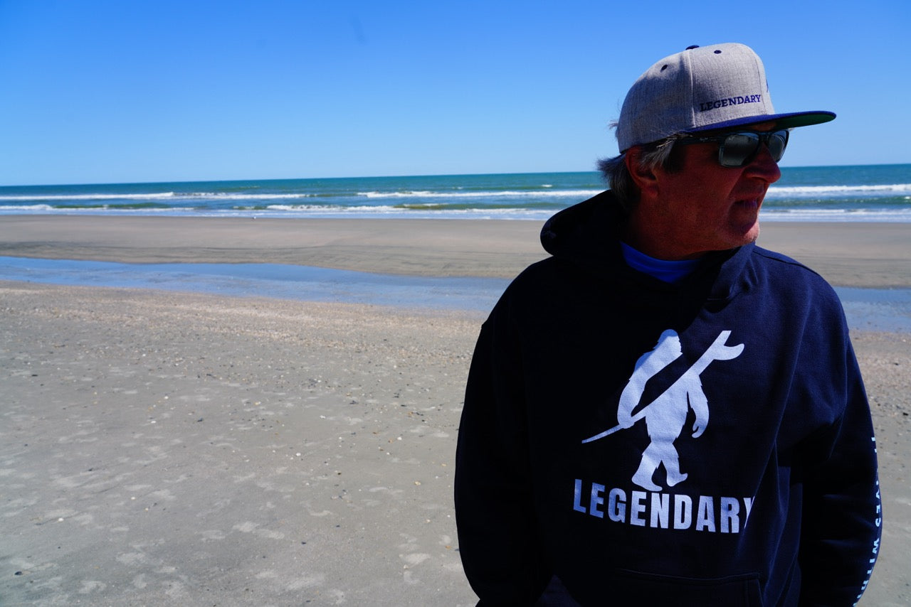 LEGENDARY Bigfoot Surf Hoodie – “It Lives Within” Premium Pullover