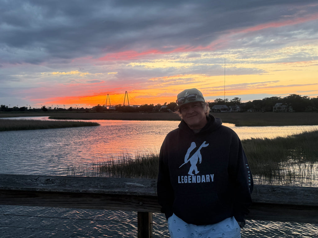 LEGENDARY Bigfoot Surf Hoodie – “It Lives Within” Premium Pullover