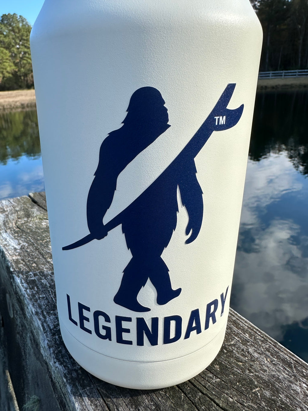 LEGENDARY Silhouette Vinyl Decal – Matte Outdoor Sticker
