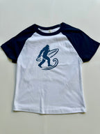 LEGENDARY Women’s Raglan Surf Tee – Fitted Coastal Graphic Shirt