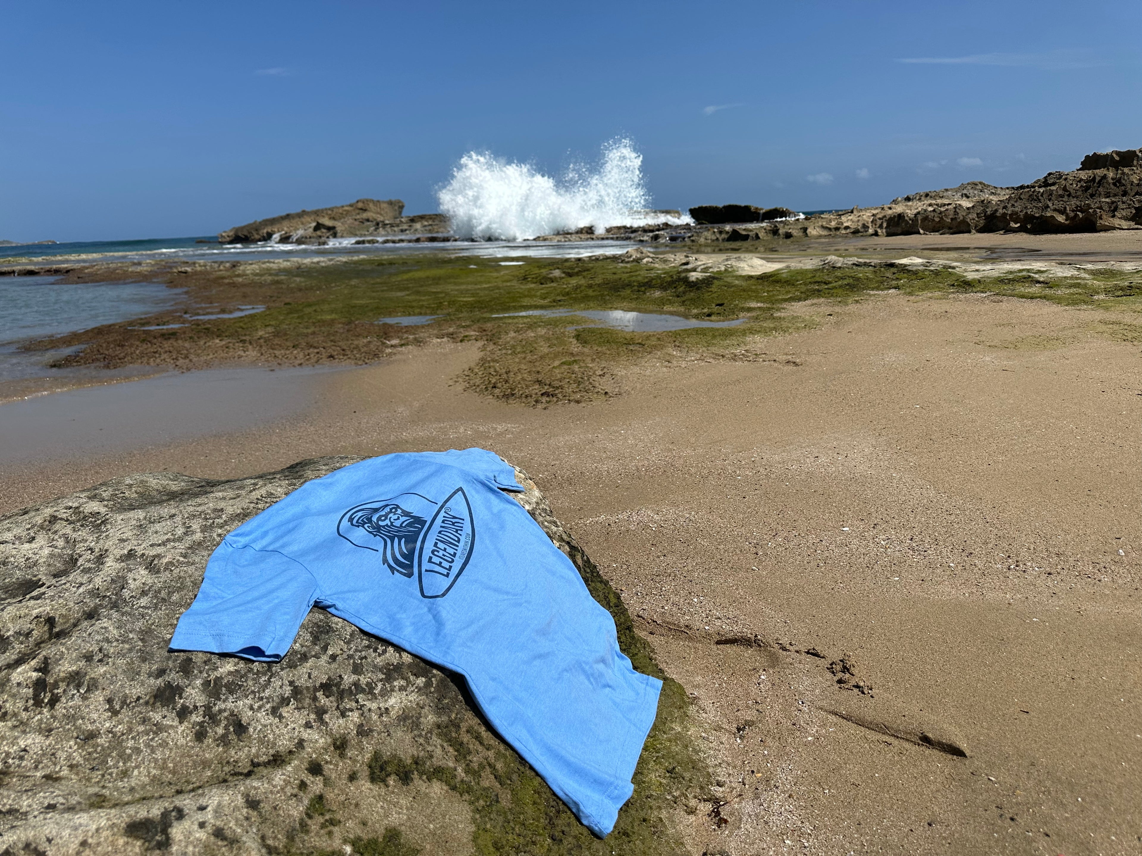LEGENDARY Hero Surf Tee – Premium Coastal T-Shirt