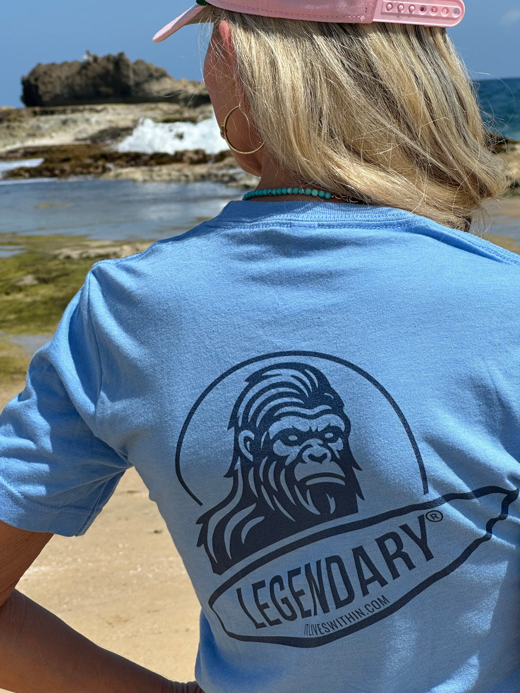 LEGENDARY Hero Surf Tee – Premium Coastal T-Shirt