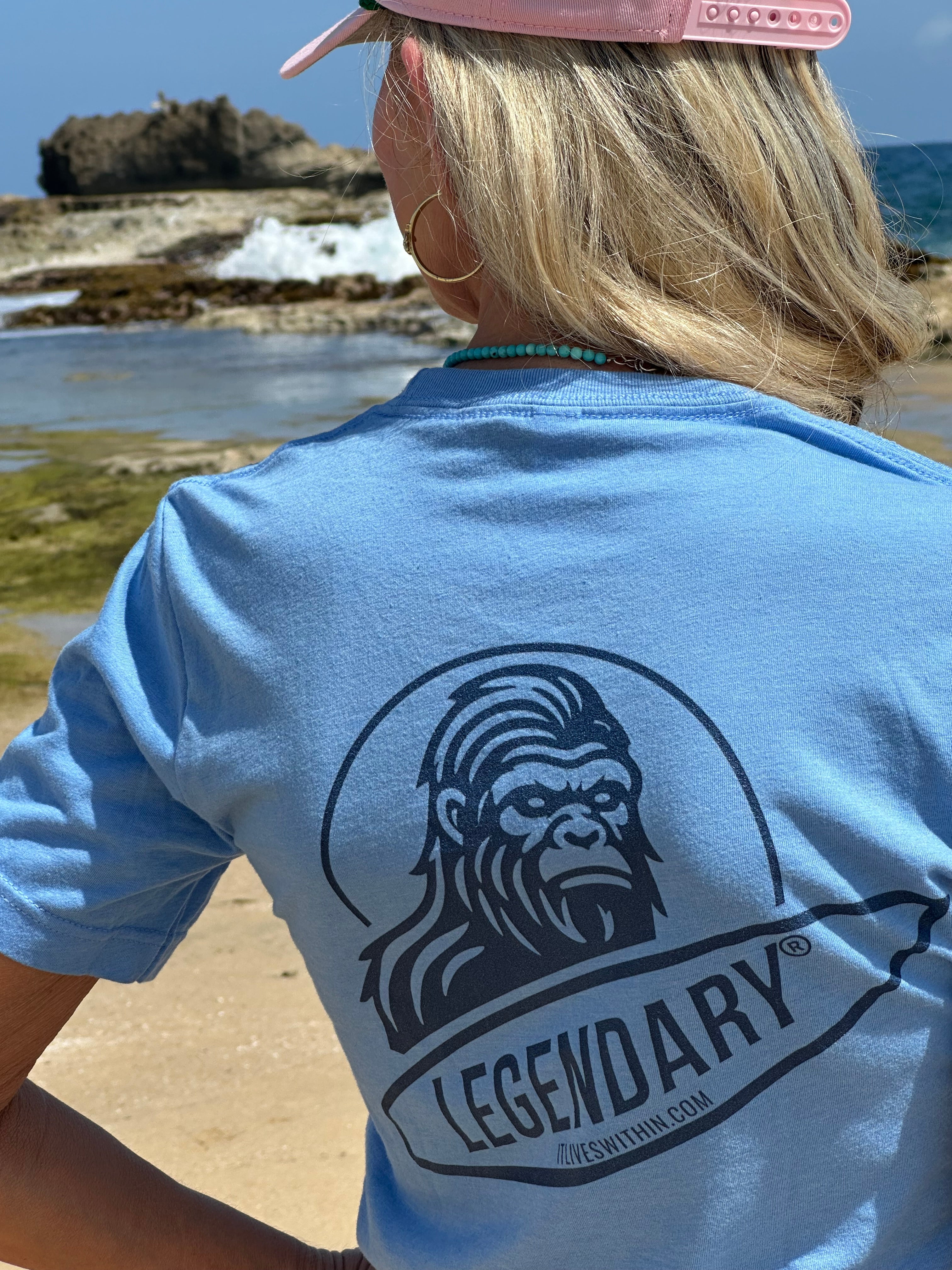 LEGENDARY Hero Surf Tee – Premium Coastal T-Shirt