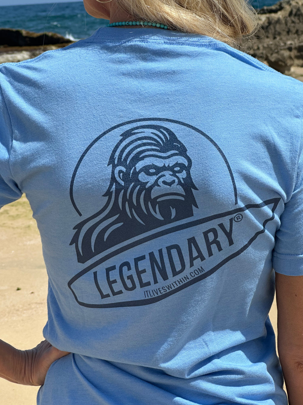 LEGENDARY Hero Surf Tee – Premium Coastal T-Shirt