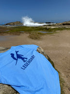 Legendary Bigfoot Blue Surf Tee – Premium Coastal T-Shirt