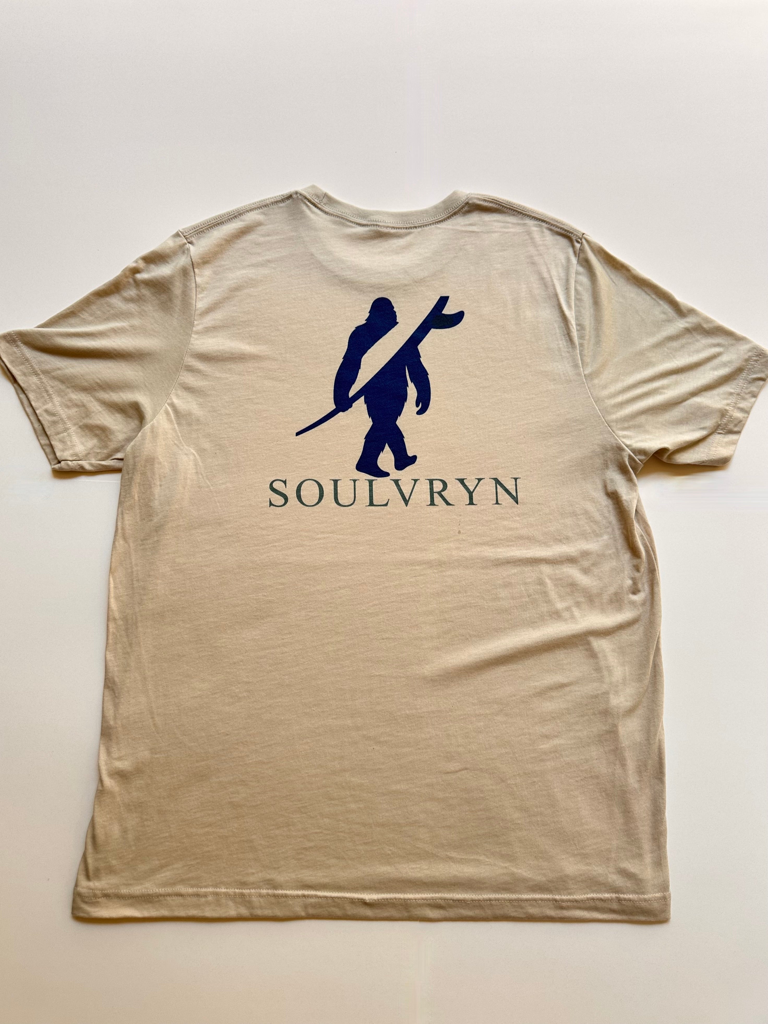 SOULVRYN Premium Coastal Tee (Sand)