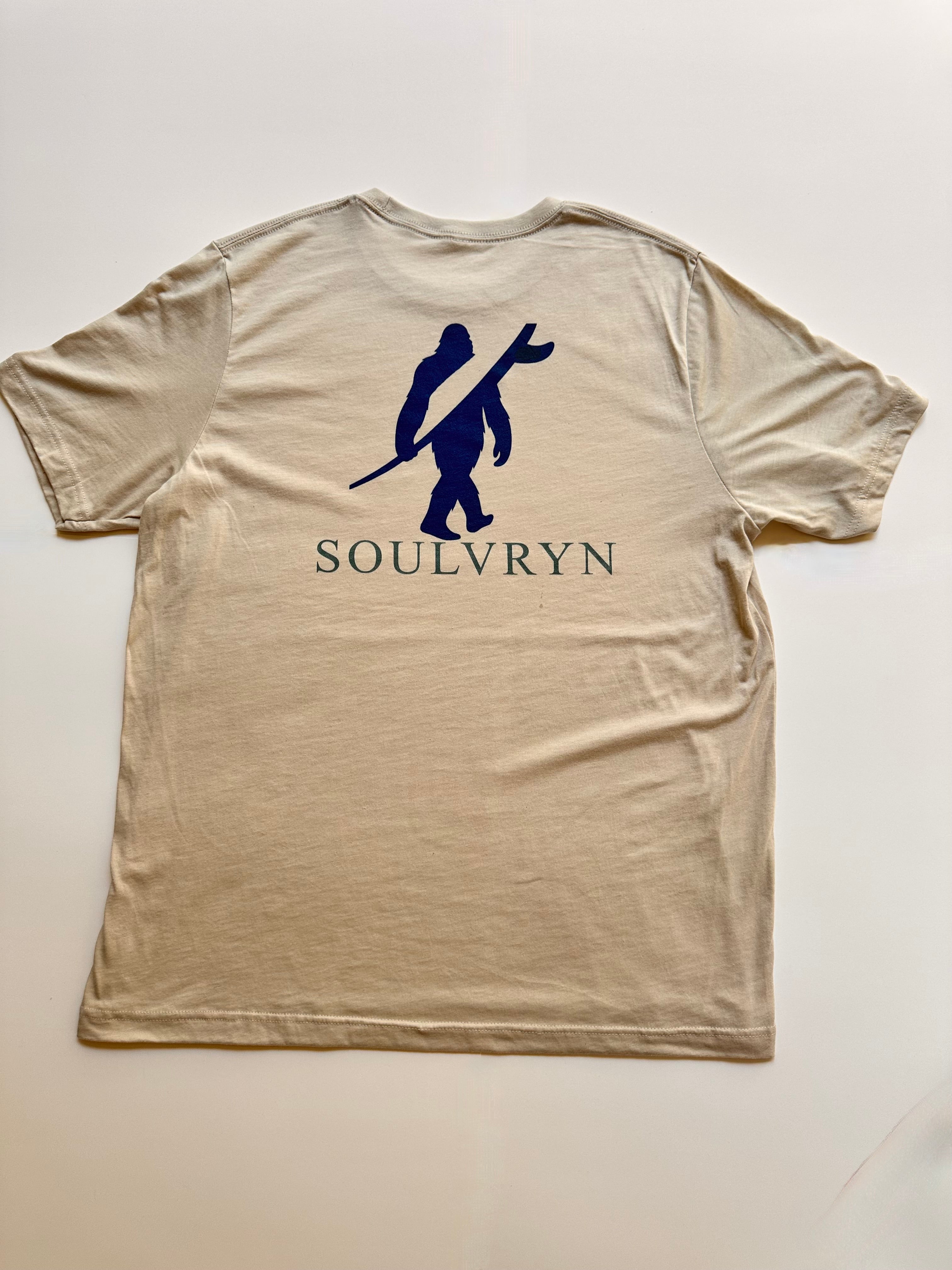 SOULVRYN Premium Coastal Tee (Sand)