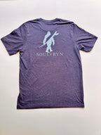 SOULVRYN Premium Coastal Tee (Navy)