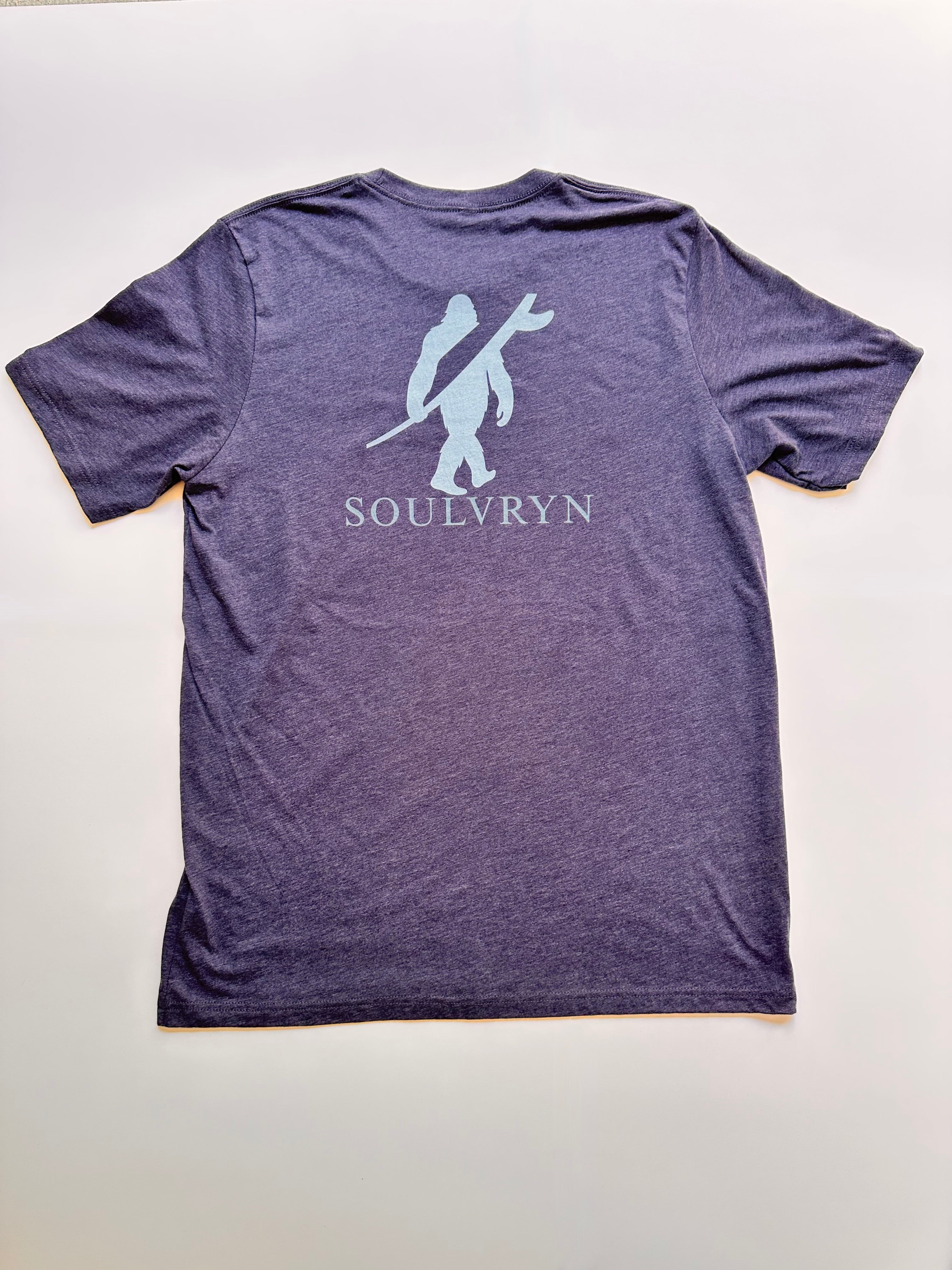 SOULVRYN Premium Coastal Tee (Navy)