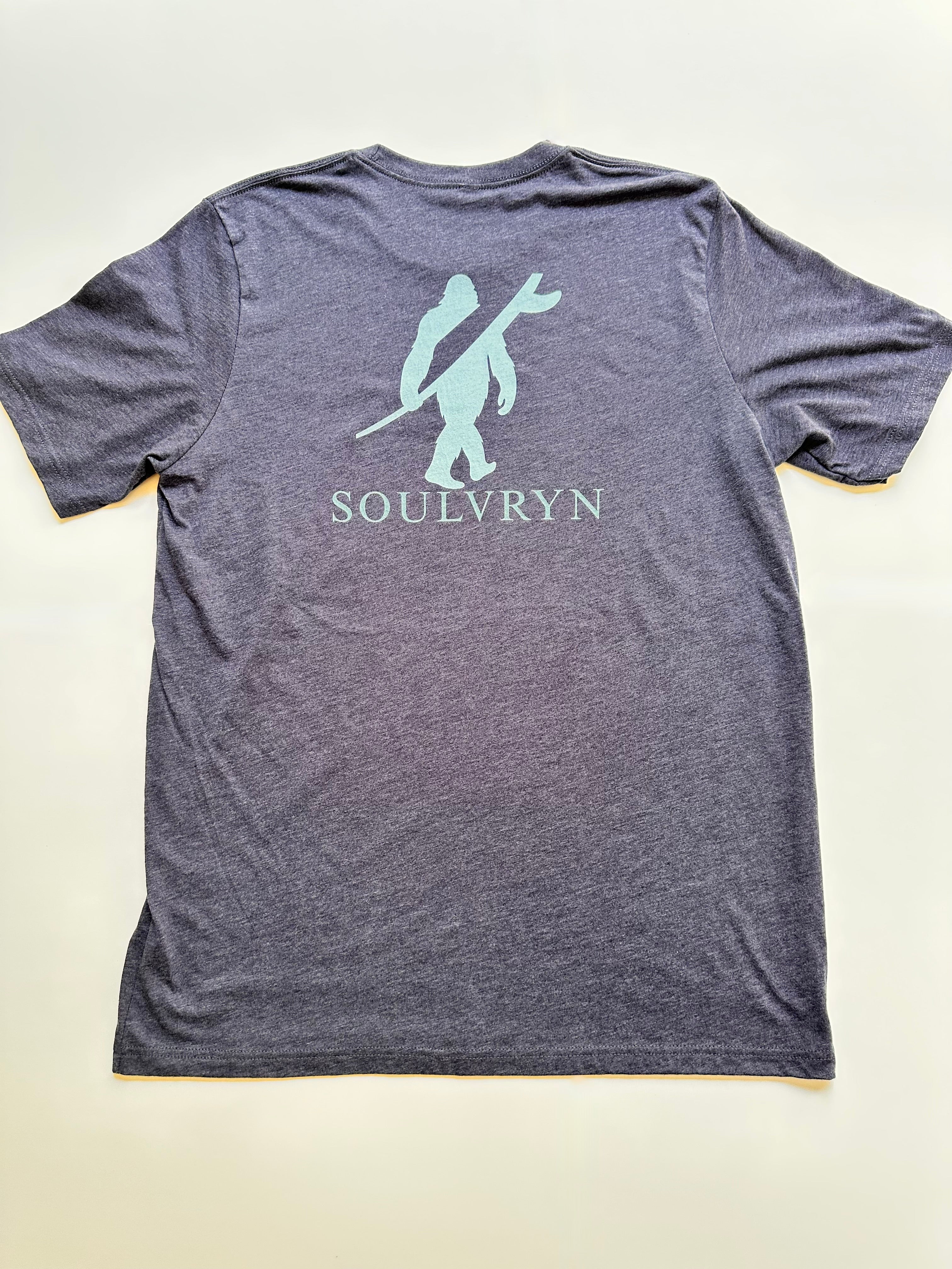 SOULVRYN Premium Coastal Tee (Navy)