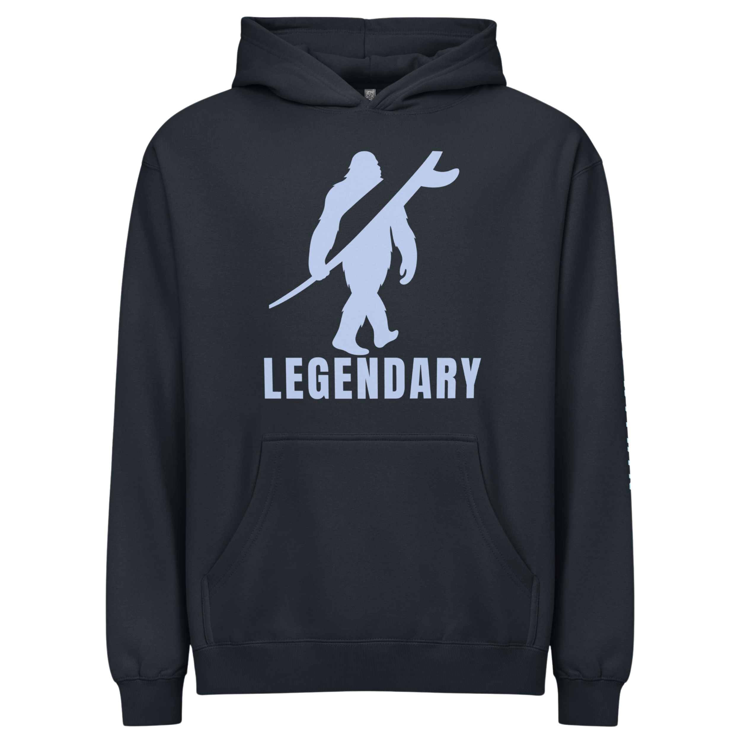LEGENDARY Bigfoot Surf Hoodie – “It Lives Within” Premium Pullover