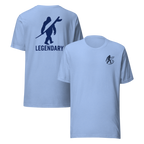 Legendary Bigfoot Blue Surf Tee – Premium Coastal T-Shirt