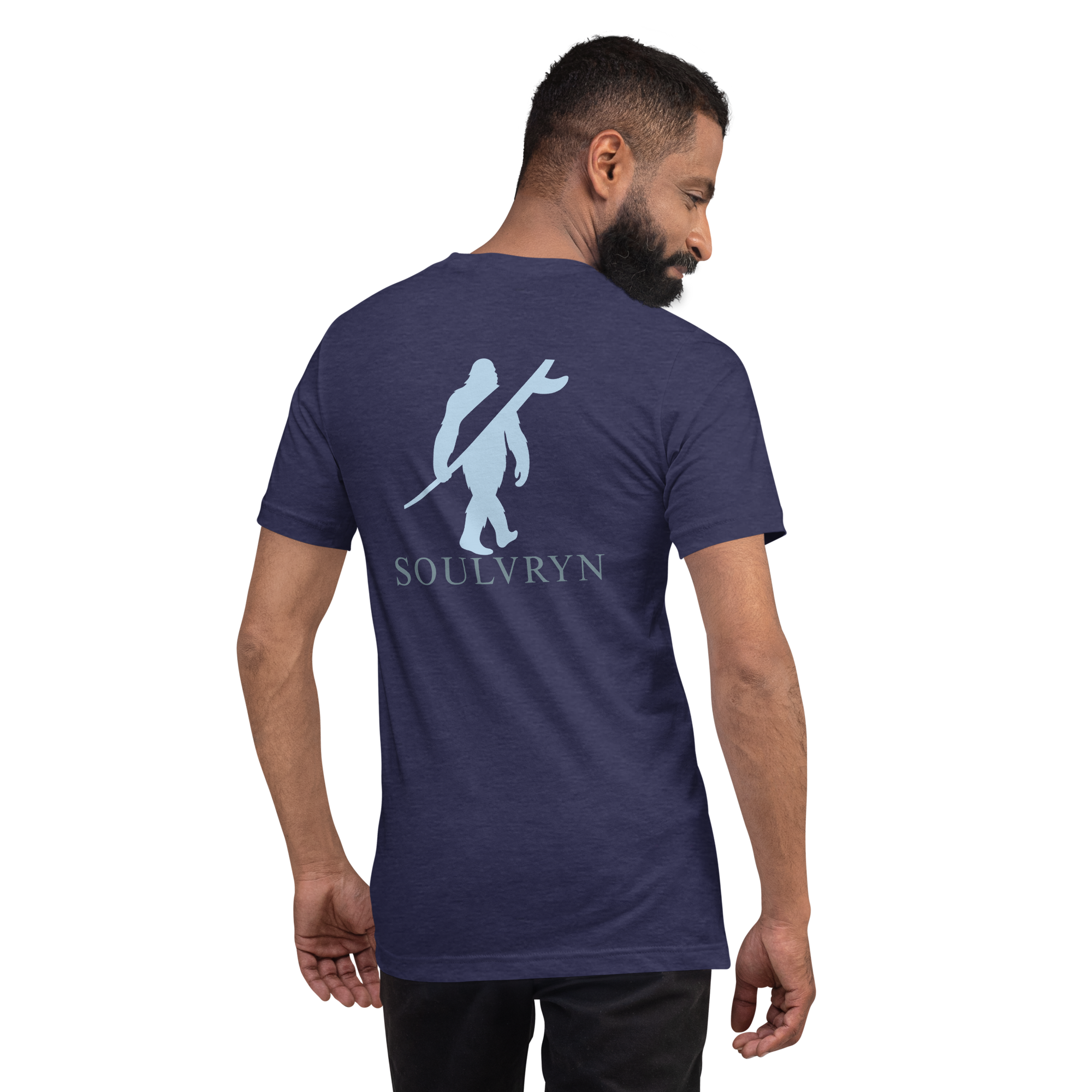 SOULVRYN Premium Coastal Tee (Navy)
