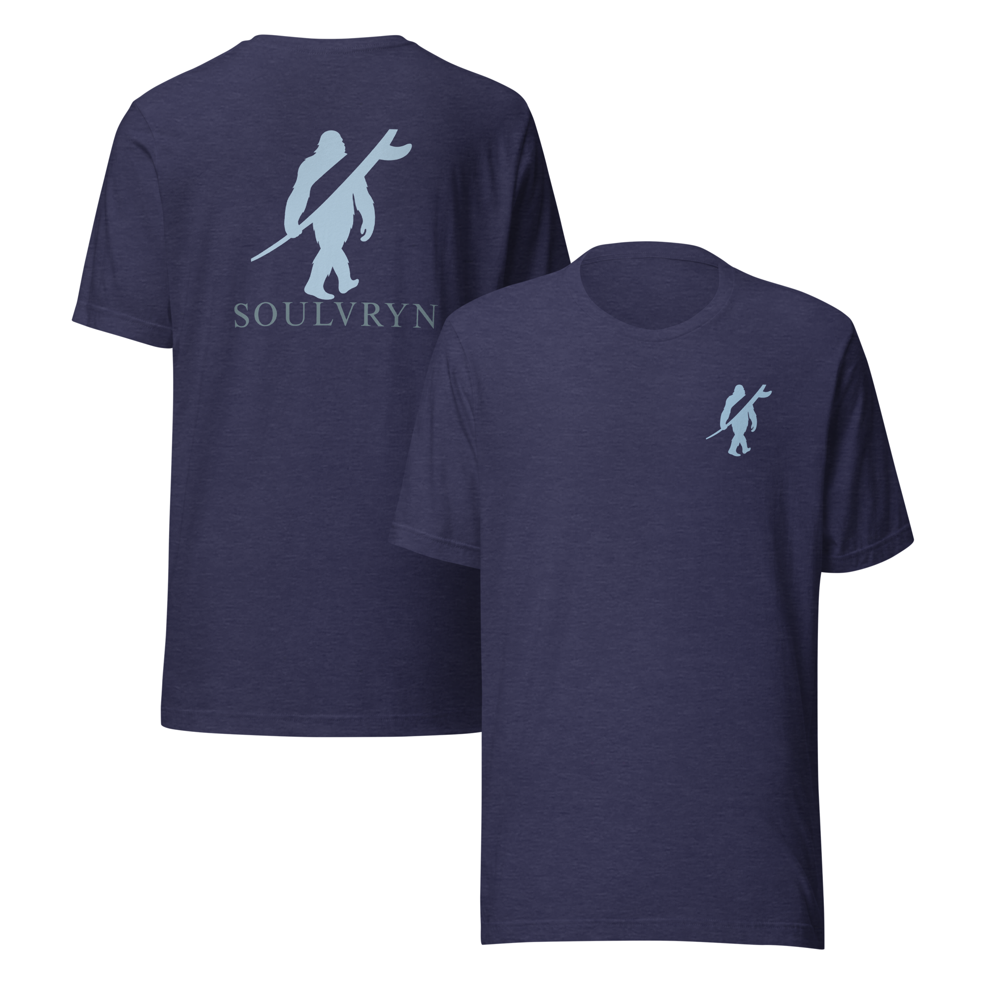 SOULVRYN Premium Coastal Tee (Navy)