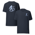 Legendary Bigfoot Navy Surf Tee – Premium Coastal T-Shirt
