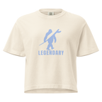 LEGENDARY Women’s Heavyweight Boxy Tee – Sand