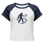 LEGENDARY Women’s Raglan Surf Tee – Fitted Coastal Graphic Shirt